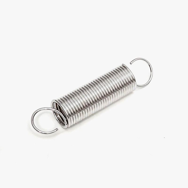 Single extension spring with round loop end