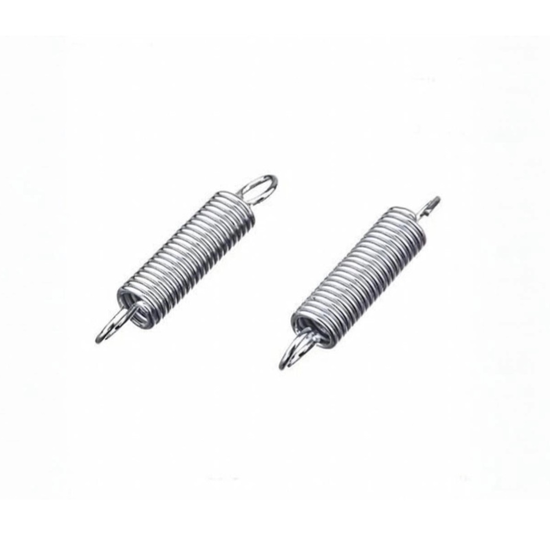 Small extension springs with loop and pin ends